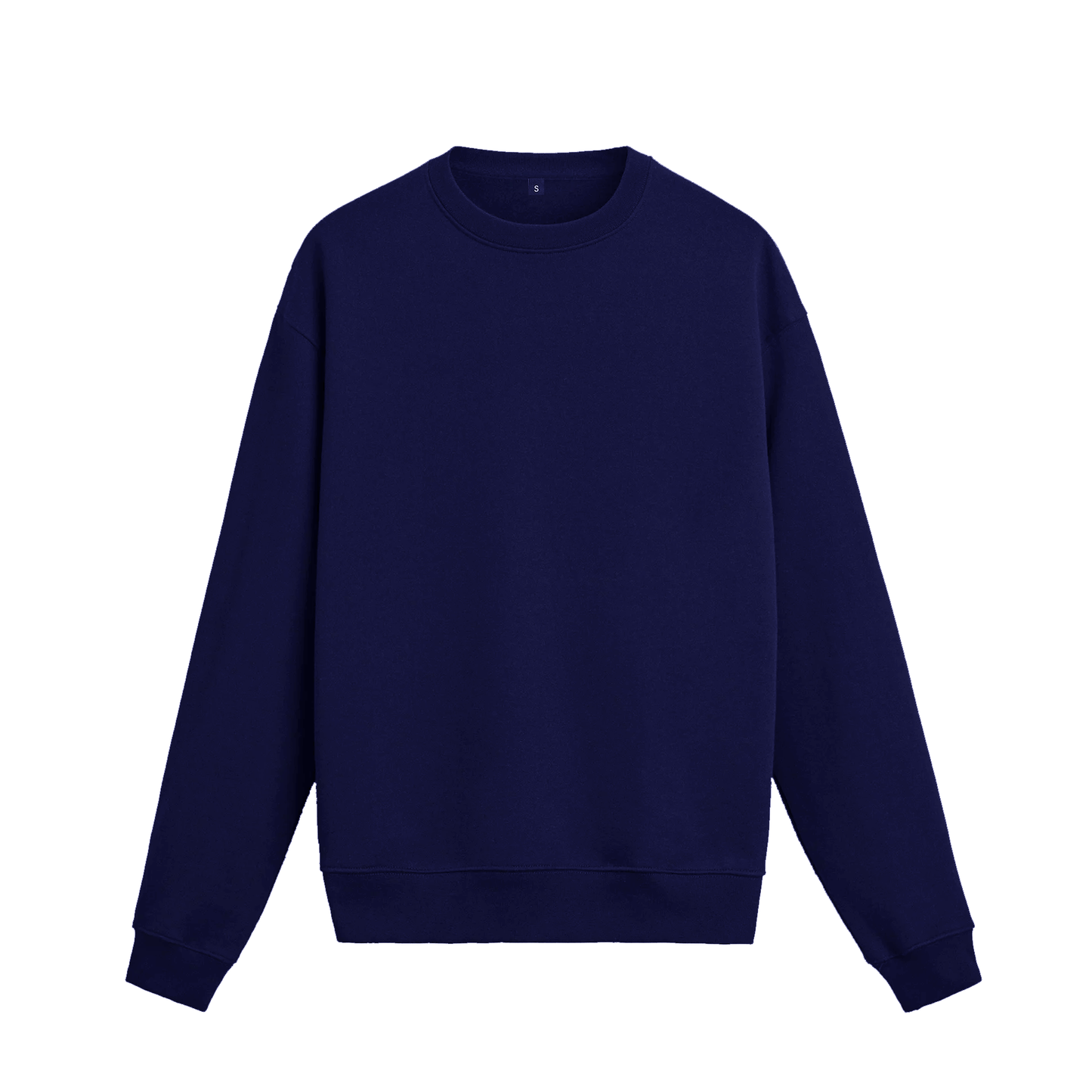 Men's Classic Navy Blue Sweatshirt Front