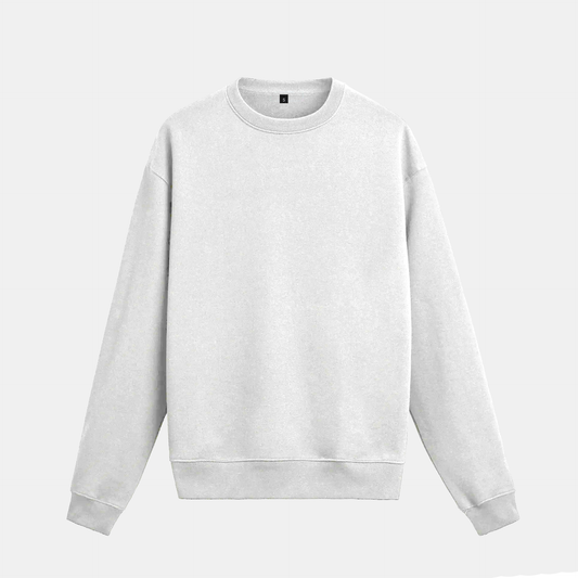 Men's Classic White Sweatshirt